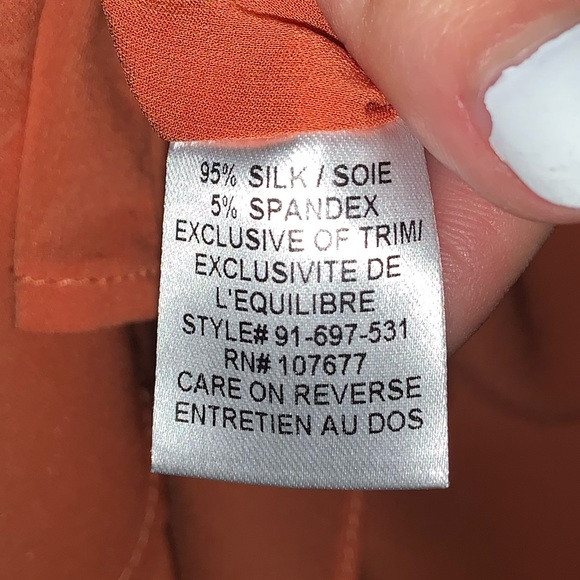 Alice & Olivia Orange Sheath Dress - Picture 14 of 15